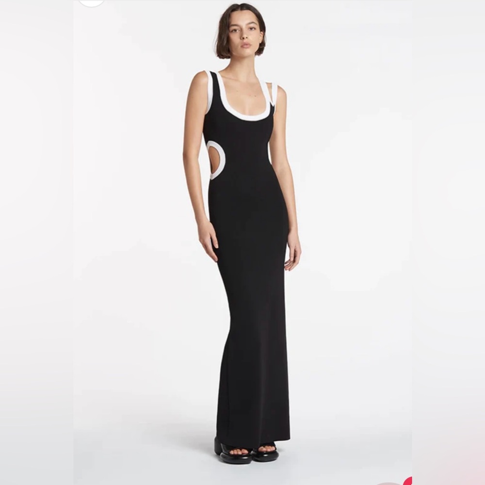 SIR the label Evalina Cutout Maxi dress SZ 1